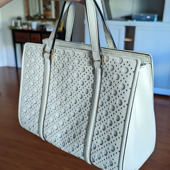 Kate Spade white satchel - Picture 4 of 5